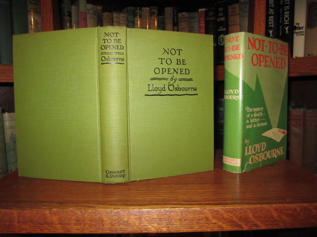 Image for Not To Be Opened (The Grierson Mystery)