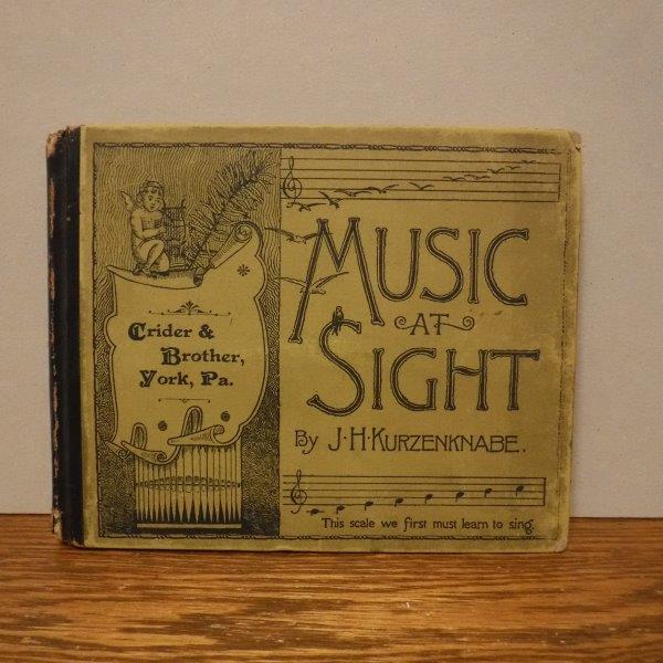 Image for Music at Sight - A New and Attractive Course of Music Lessons with Hints on Vocal Culture