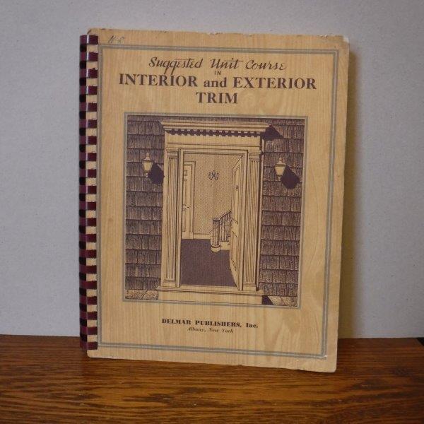 Image for Suggested Unit Course in Interior and Exterior Trim