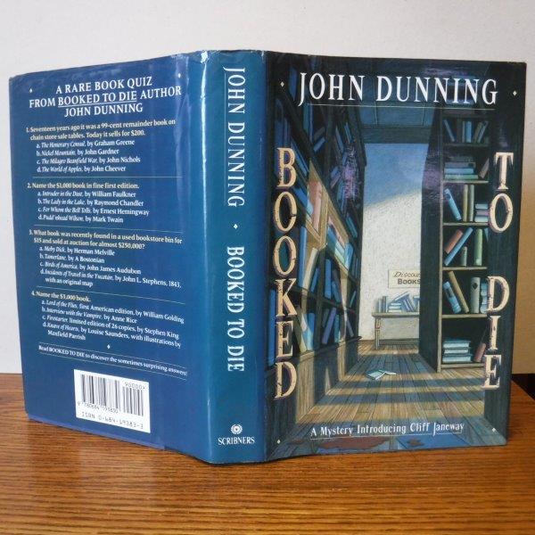 Image for Booked to Die: A Mystery Introducing Cliff Janeway