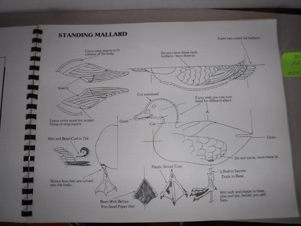 20 Realistic Game and Song Birds Wood Carving Patterns