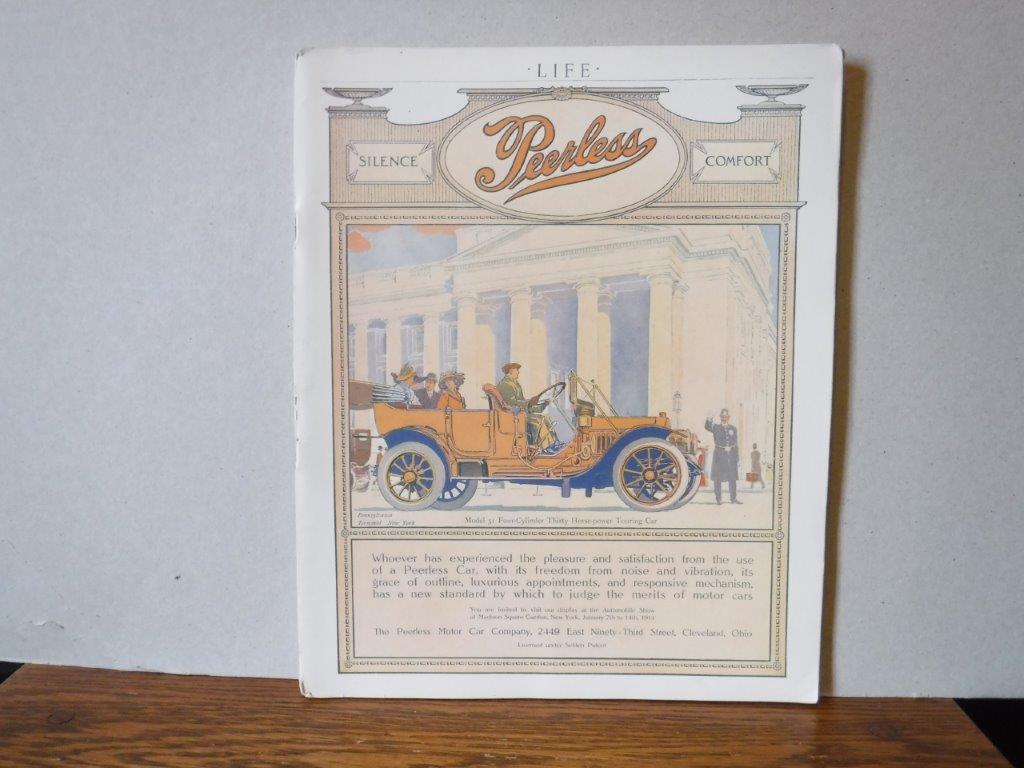 Image for Life Magazine Vol. LVII No. 1471 January 5, 1911 featuring Peerless Automobile on cover