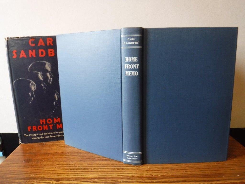 Image for Home Front Memo - The Thought and Opinion of a Great American, Written During the Last Three Years of World Crisis