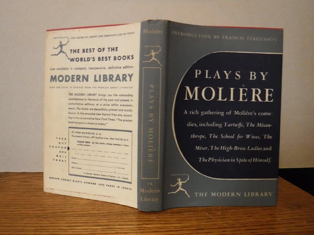 Image for Plays by Moliere - with Introduction by Francis Fergusson