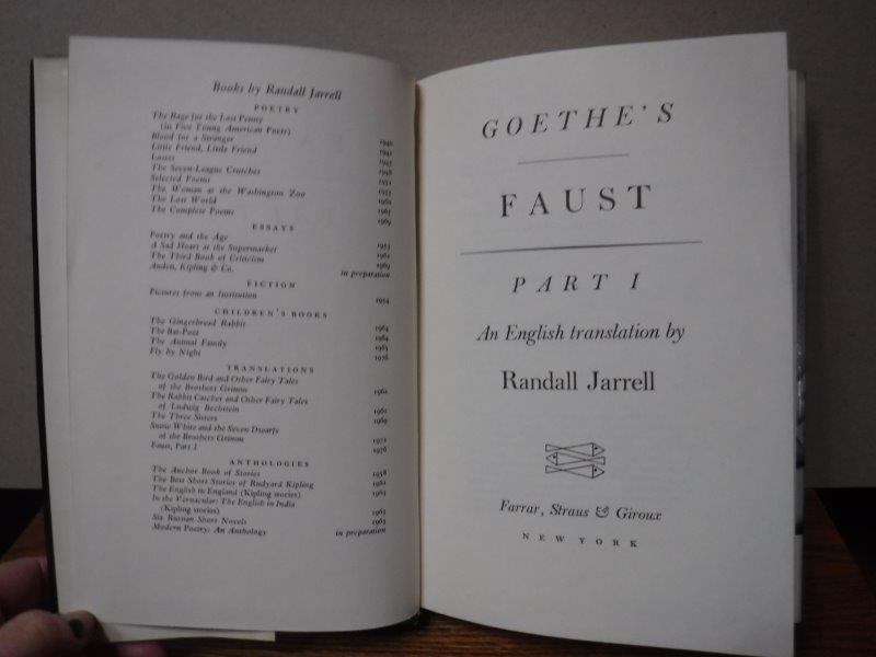 Goethe's Faust, Part 1 An English Translation