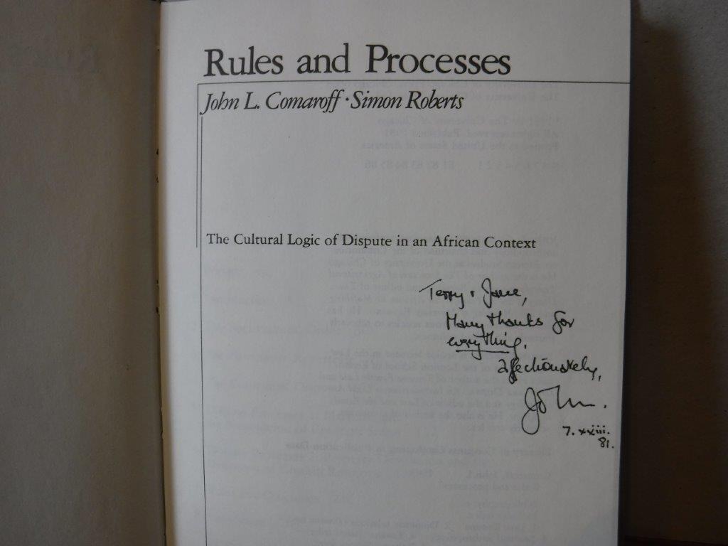 Image for Rules and Processes: The Cultural Logic of Dispute in an African Context