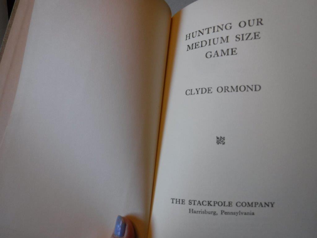 Hunting Our Medium Size Game